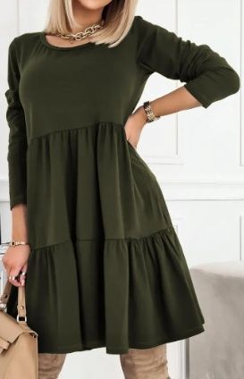Sukienka dresowa Boho