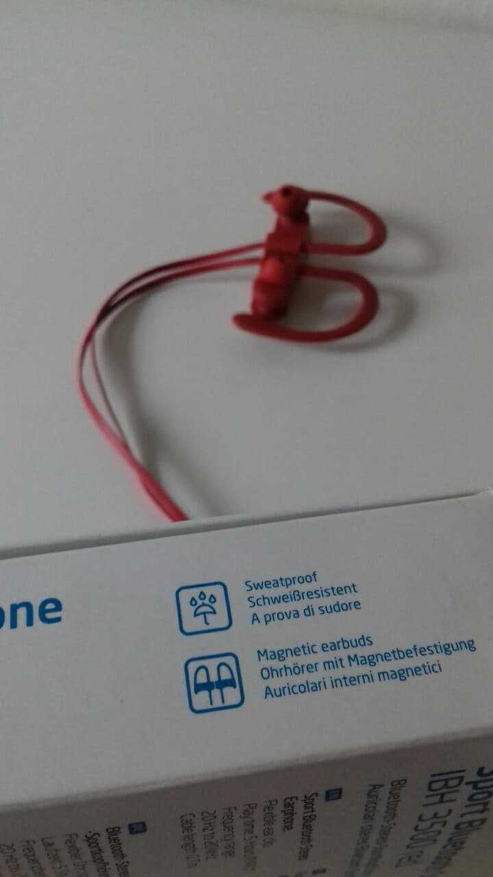 Słuchawki bezprzewodowe bluetooth ISY IBH-3500-RD Czerwone