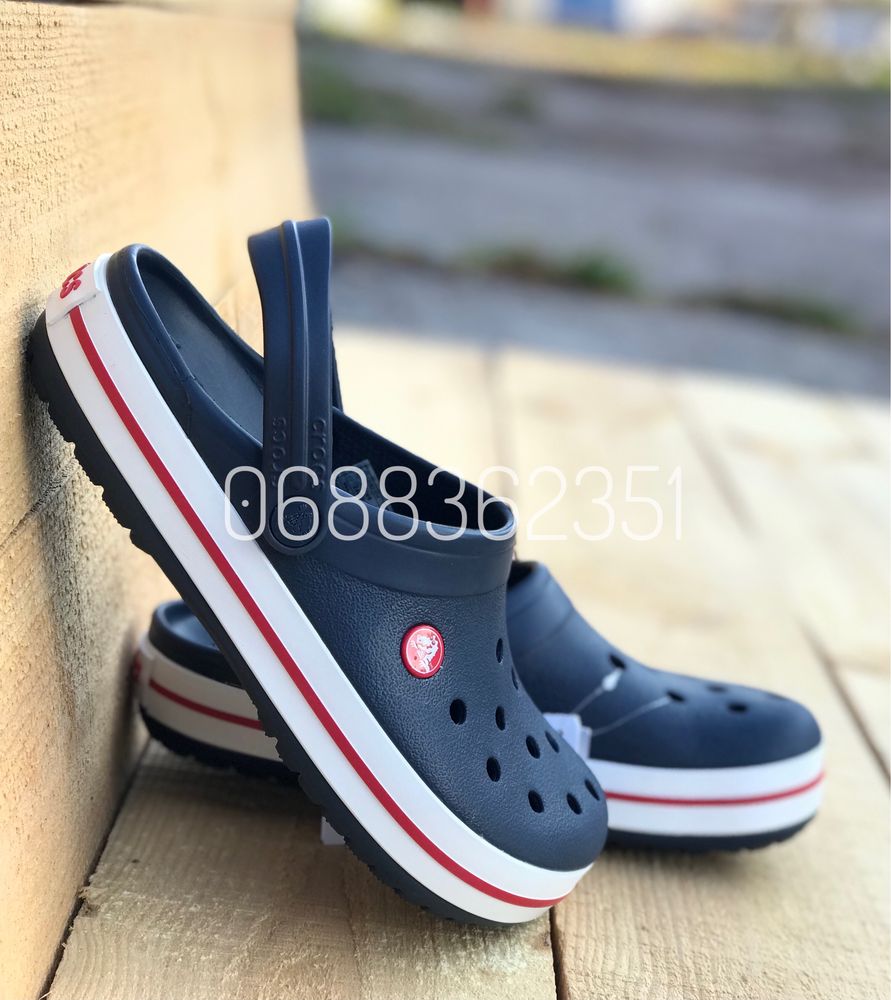 Чоловічі Crocs Crocband Мужские Кроксы Быстрая доставка Розміри 36-44