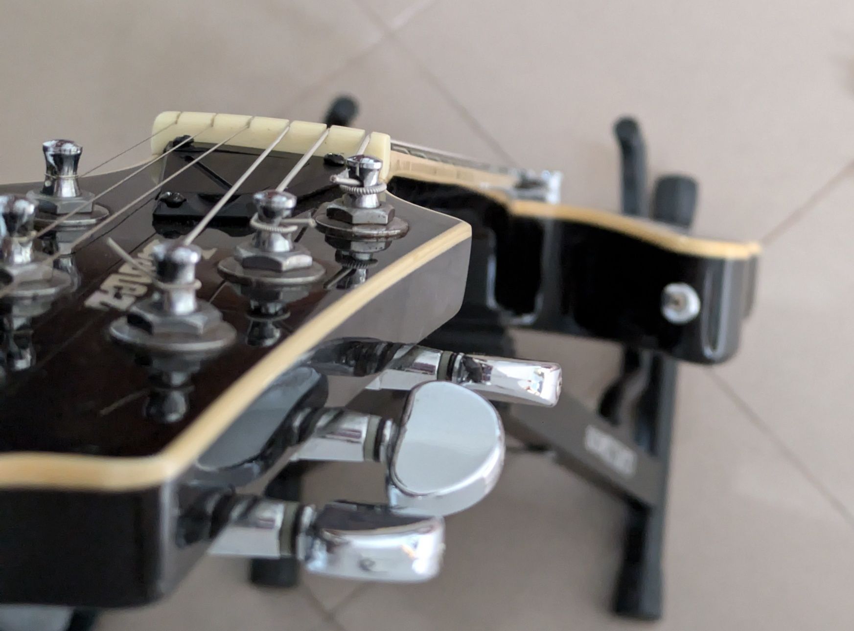 Guitarra Ibanez SZR520 Transparent Gray Burst
