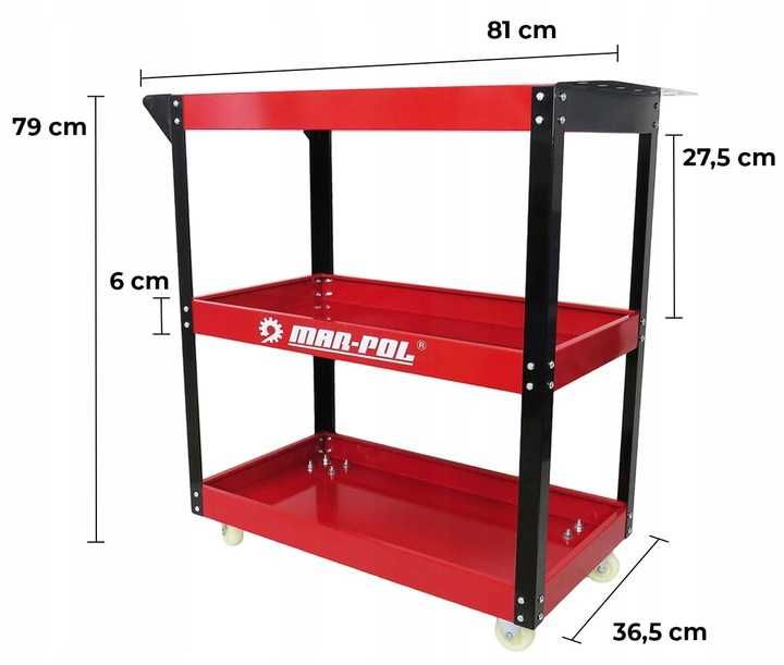 Візок для інструментів Mar-Pol M66604