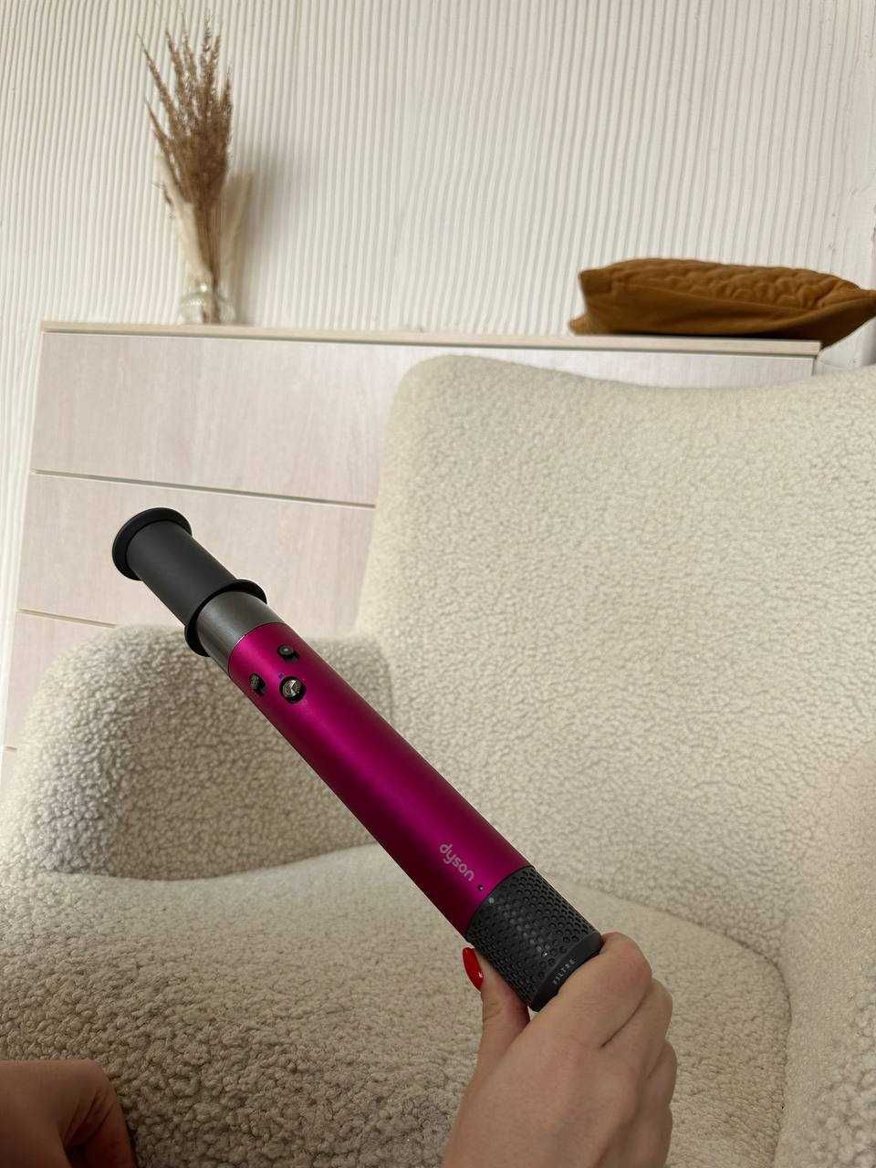 Стайлер Dyson для довгого волосся Long Fuchsia/Nickel (6 насадок)