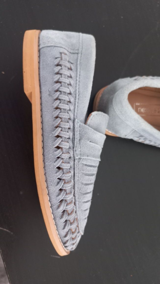 Nowe buty mokasyny skórzane Next Eu 30 uk 12