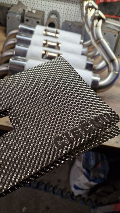 Termika heatshield turbo downpipe kolektor wydechowy drift