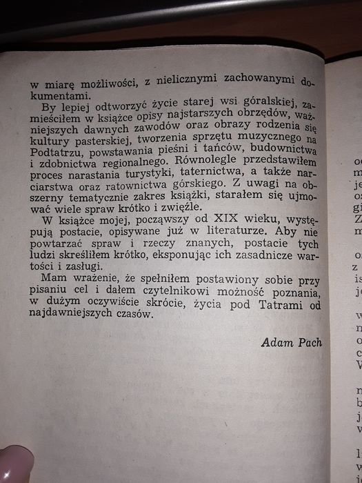 W siapawicach dziejowych Pach historia Zakopanego Tatry taternictwo
