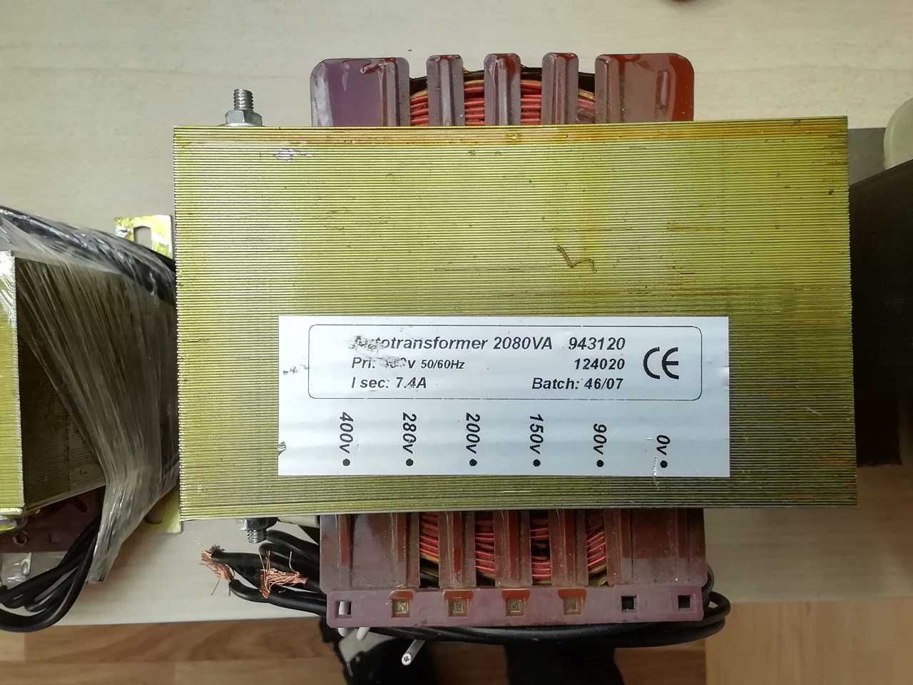 трансформатори 2000VA, 900VA