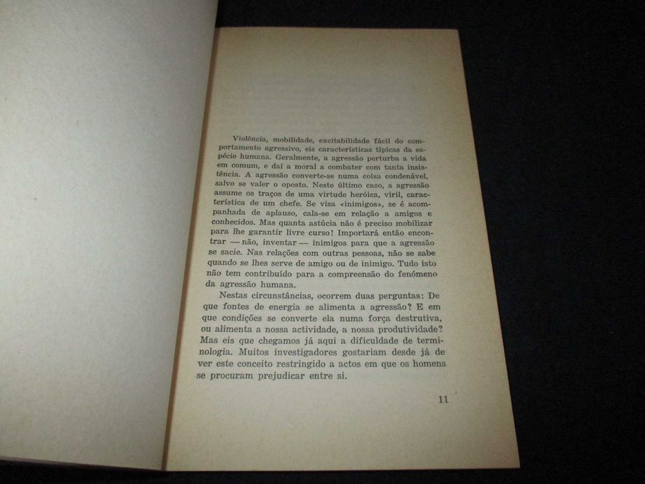 Livro A Ideia de Paz e a Agressividade Humana