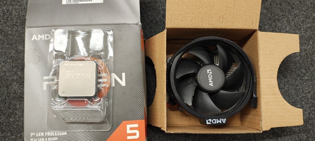 AMD Ryzen 3600 z oryginalnym wentylator