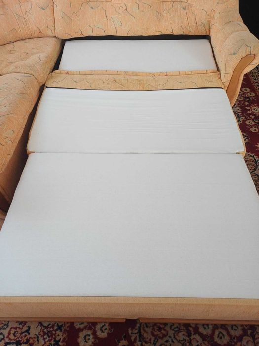 świetna i bardzo wygodna sofa narożna z funkcją spania