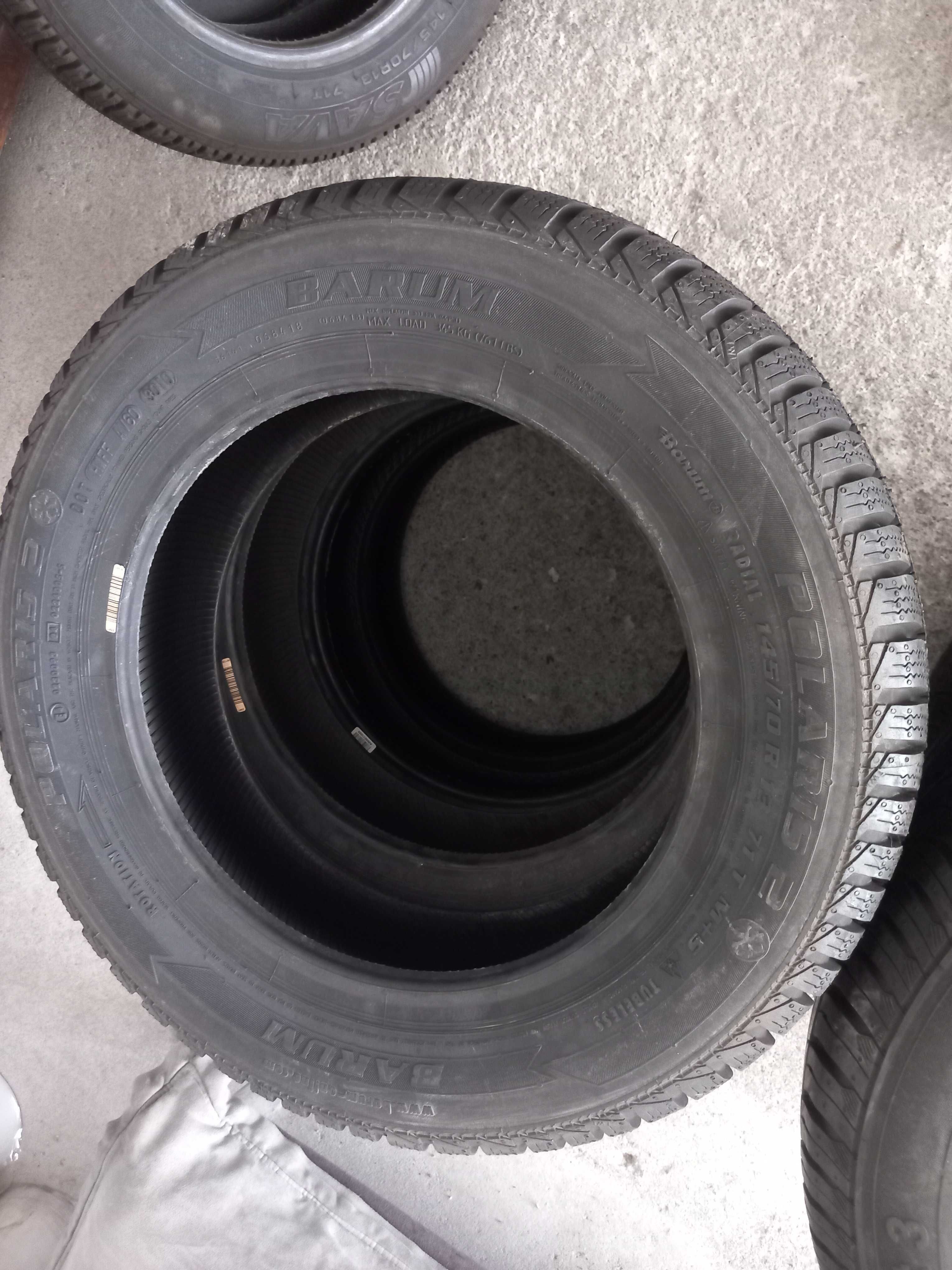 Pneus Novos 145/70R13