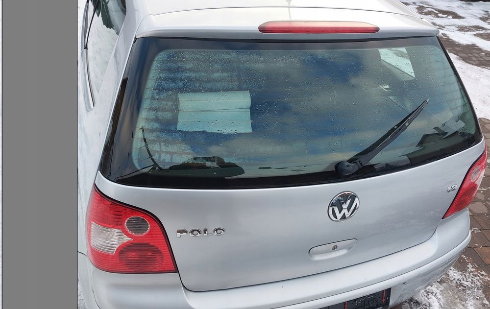 klapa tył tylna bagażnika vw polo 9n la7w komplet