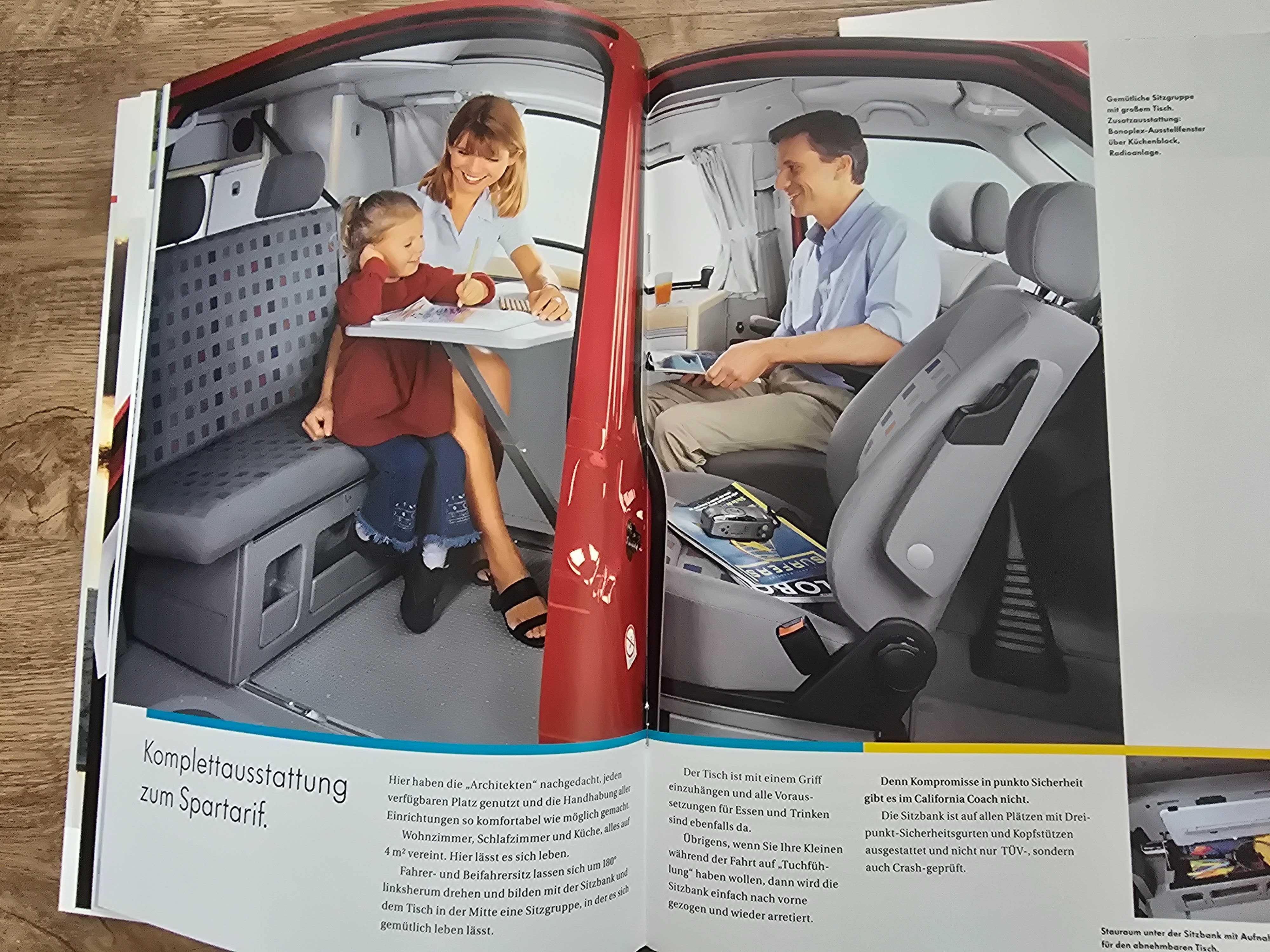 Prospekt VW T4 California Coach