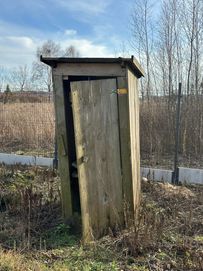 Wc toaleta budowlana Nowosolna wychodek