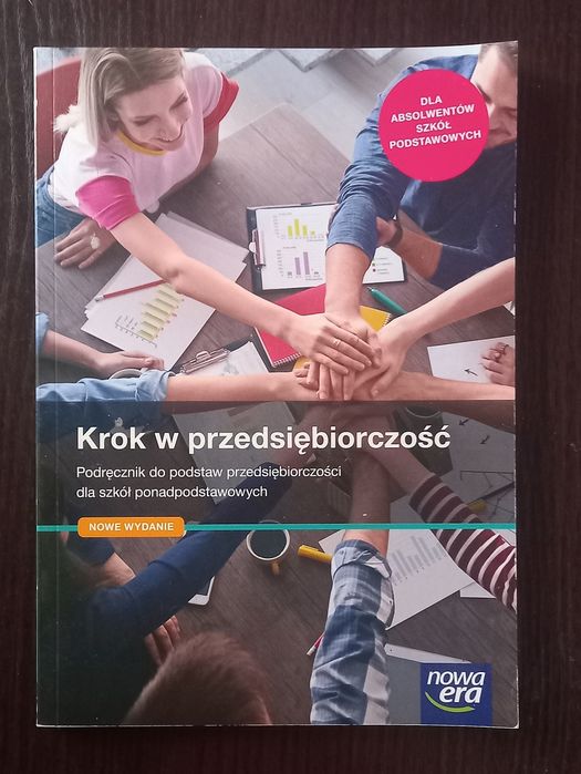 Podręcznik dla szkół ponadpostawowych Krok w przedsiębiorczość