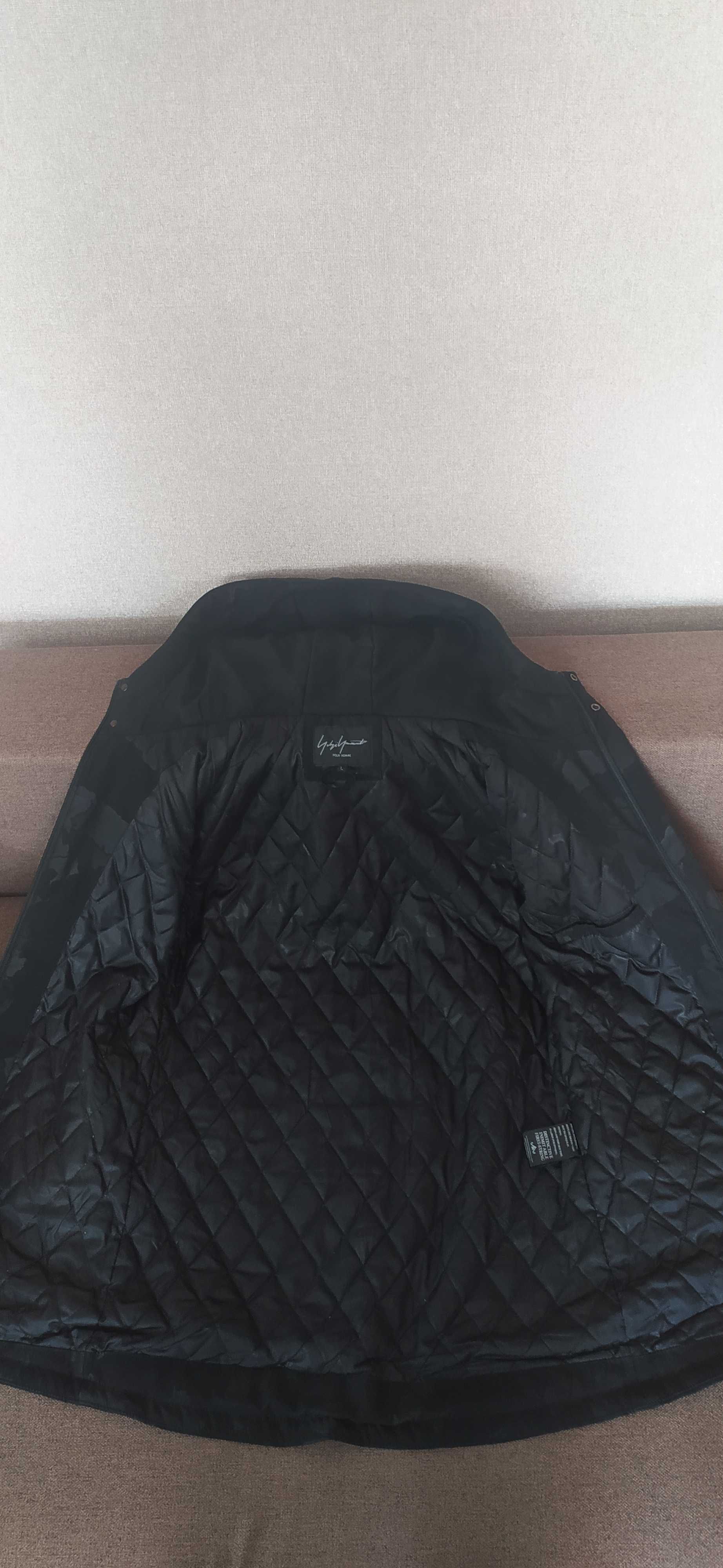 Куртка чоловіча демисезонна, чорний камуфляж, Pour Homme, розмір L