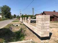 Ogrodzenia panelowe murowane siatka fundament montaż bram