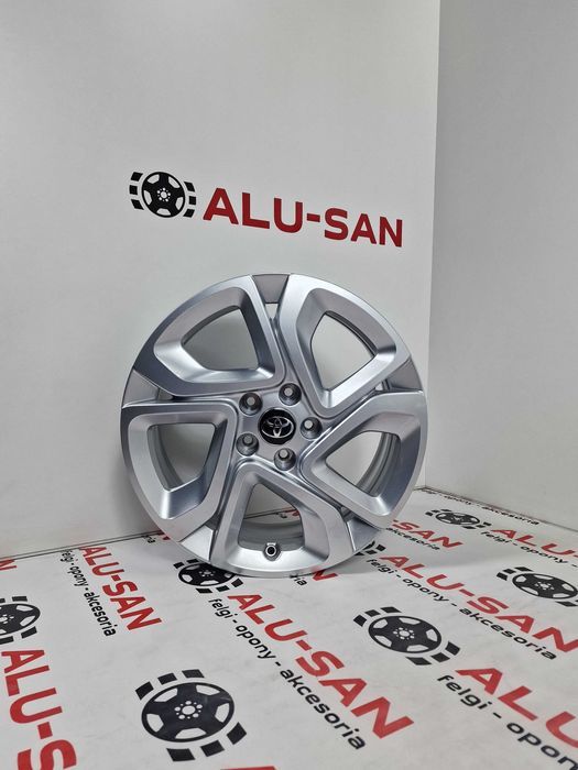 NOWE alufelgi TOYOTA 17" 5x108 - Srebrne