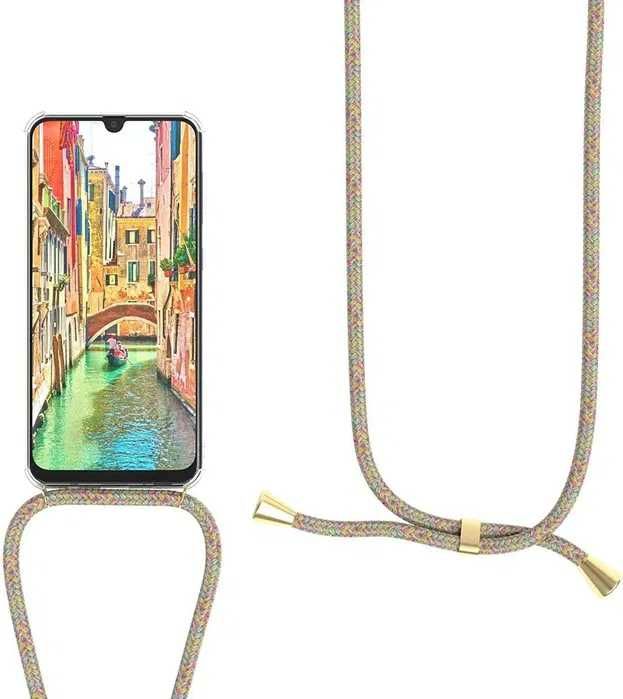 ETUI do OPPO Find X3 Neo/Reno 5 Pro+ silikonowe ze sznurkiem NOWE w673