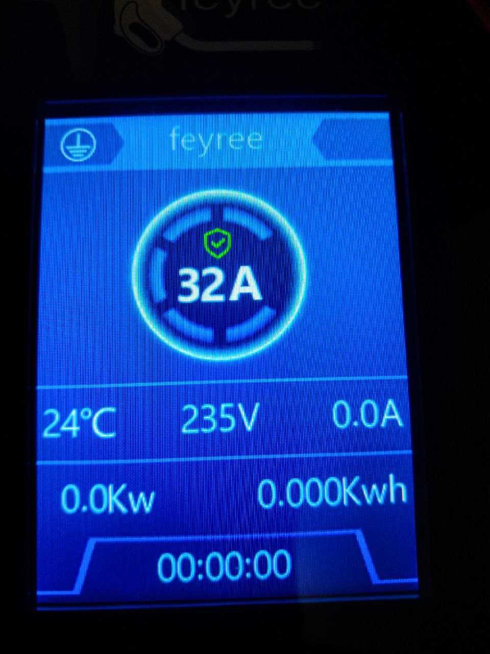 Зарядка до електромобіля / Зарядний пристрій Feyree Type1 7KW 32A  5 м