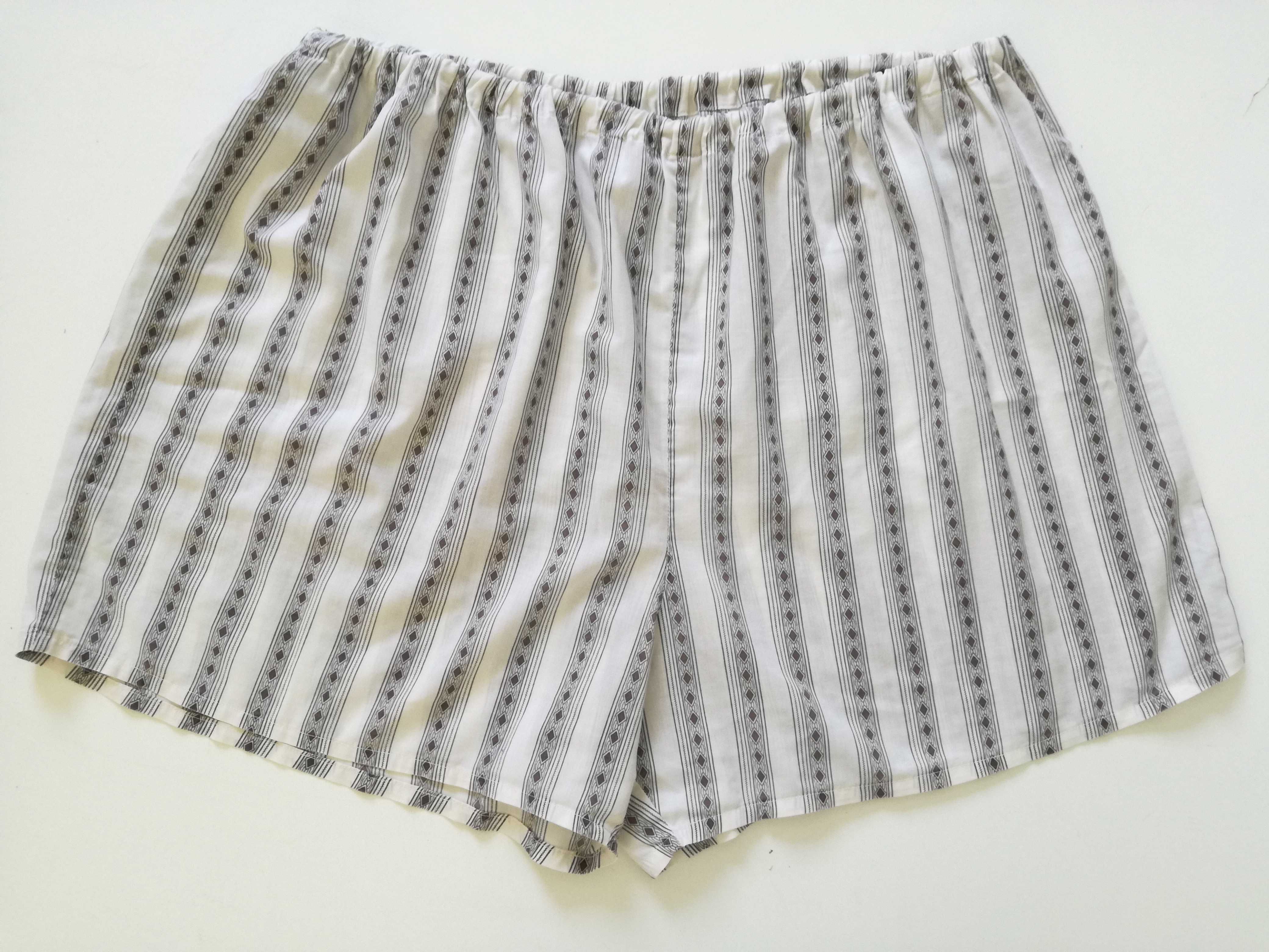 Cienka krótka  piżama damska  rozpinana 3XL