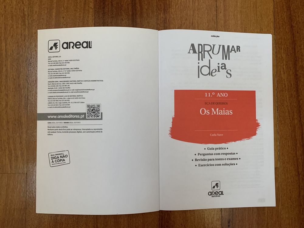 Livro auxiliar “ Os Maias ”