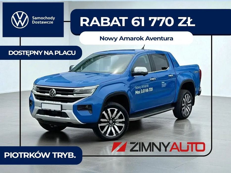 Volkswagen Amarok Aventura 2024 3,0 TDI 240KM automat 10 biegów 4Motion