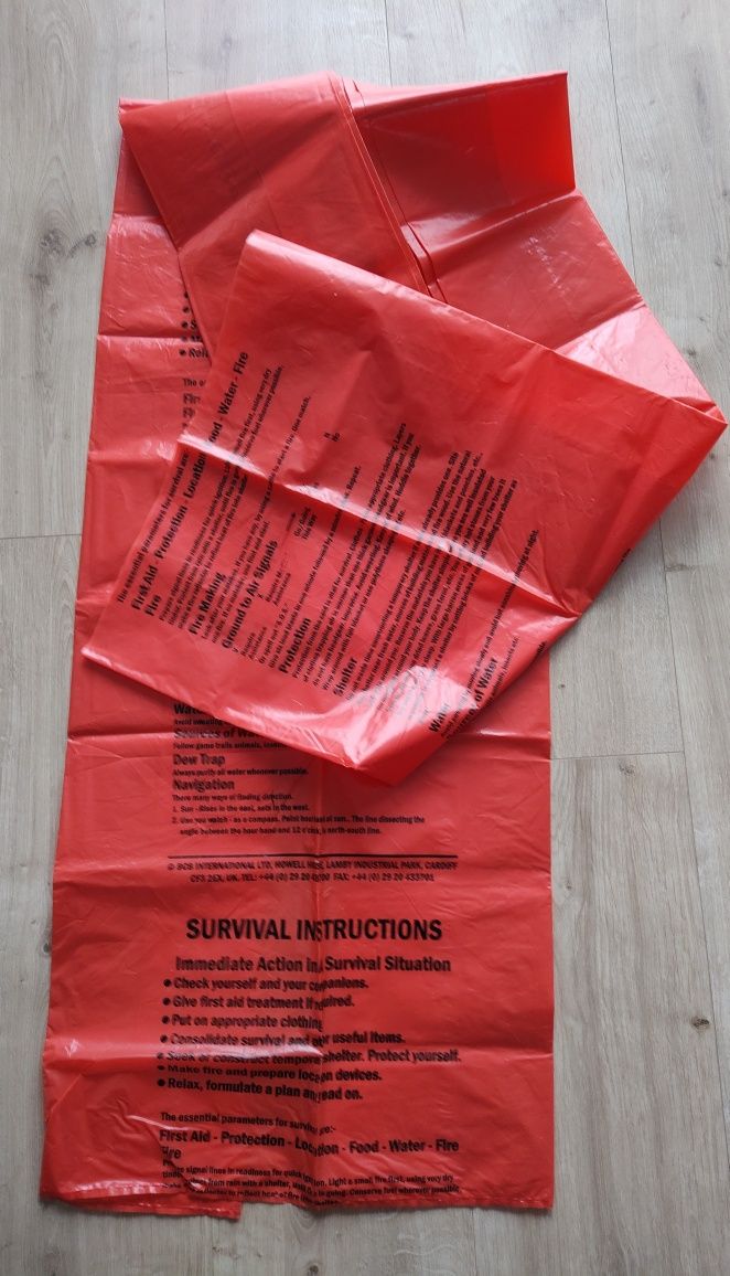Worek ratunkowy survival first aid