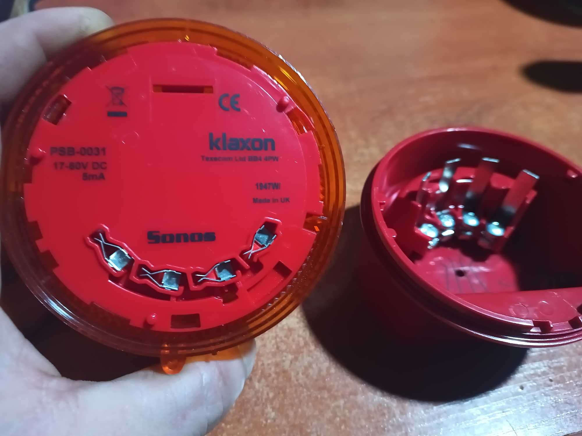 Sygnalizator świetlny 17-60V DC - PSB-0031 , św.migające, pomarańczowe