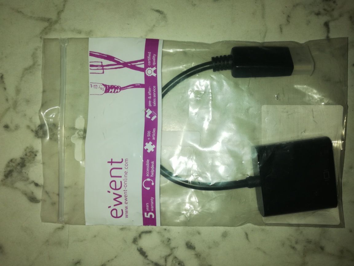 Adaptador VGA/Display Port Novo