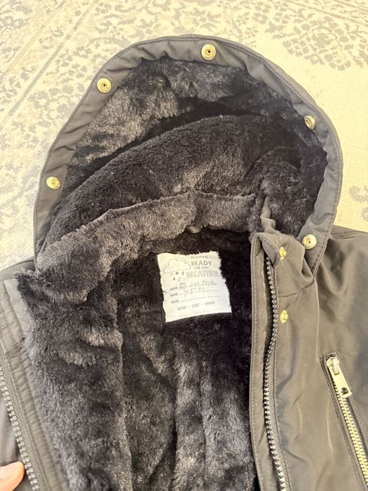 Тепла дитяча куртка на 122