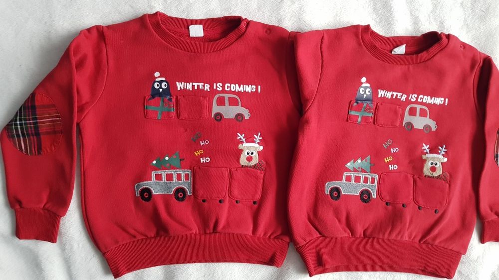 Bluza chłopięca r. 104 - dla bliźniaków