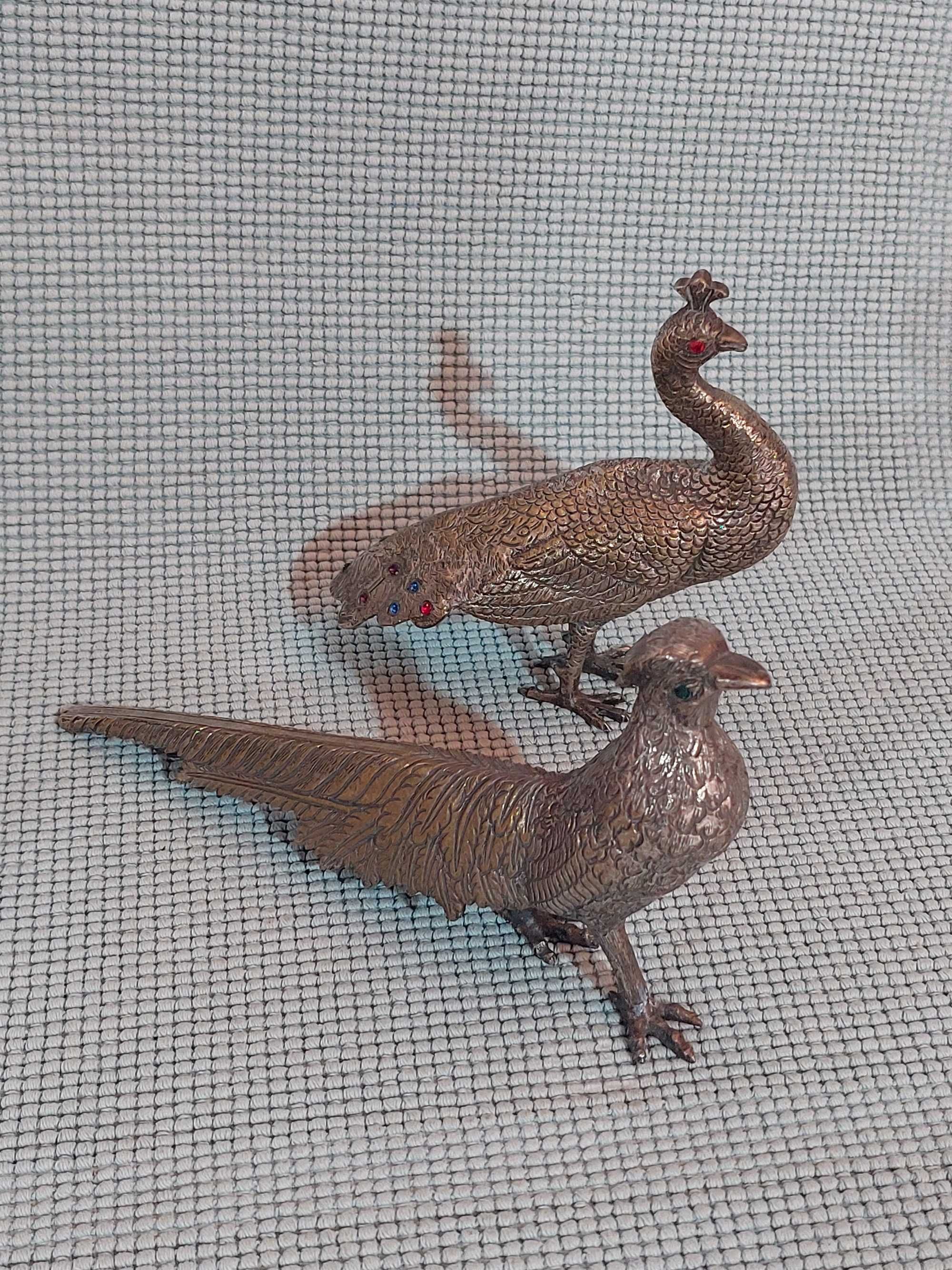 Casal de pavões antigos