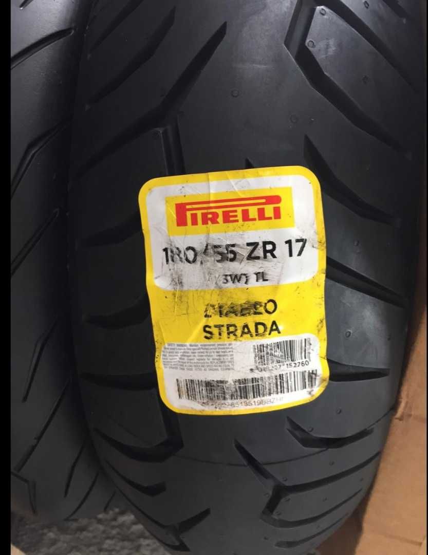 Шины для мотоцикла pirelli 180 55 17 Metzeler 190 50 17 новая