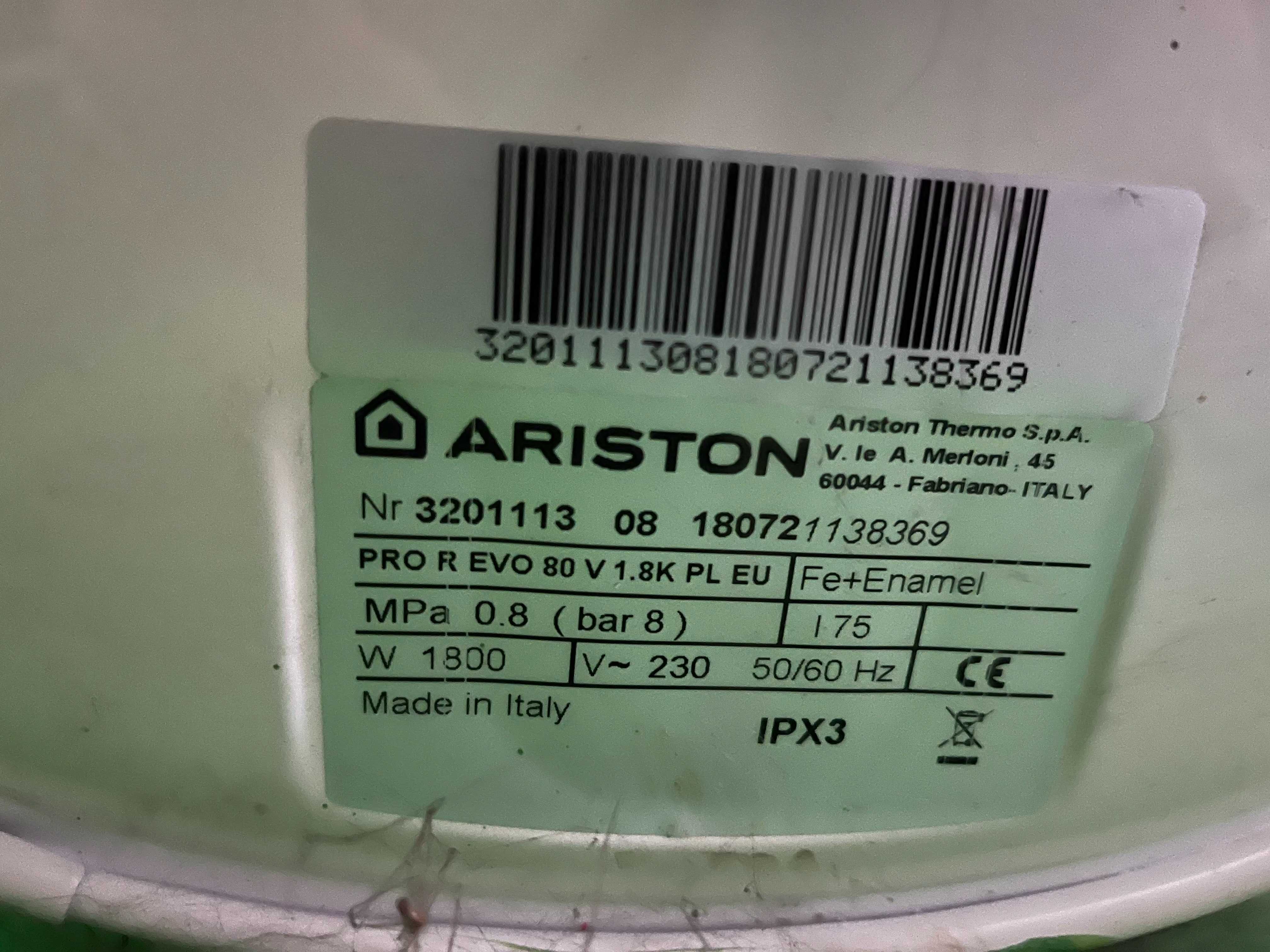 Podgrzewacz elektryczny Ariston 80L