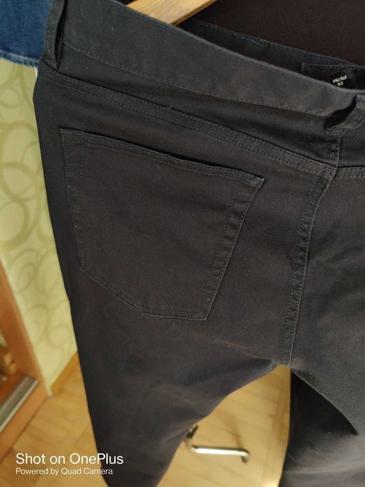 Джинсы H&M jeans Sweden W31 stretch black.