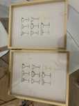Quadros dourado zara