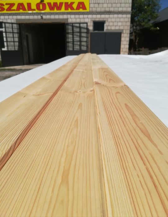 Deska elewacyjna sosnowa 19x150 mm Szalówka Boazeria Podbitka