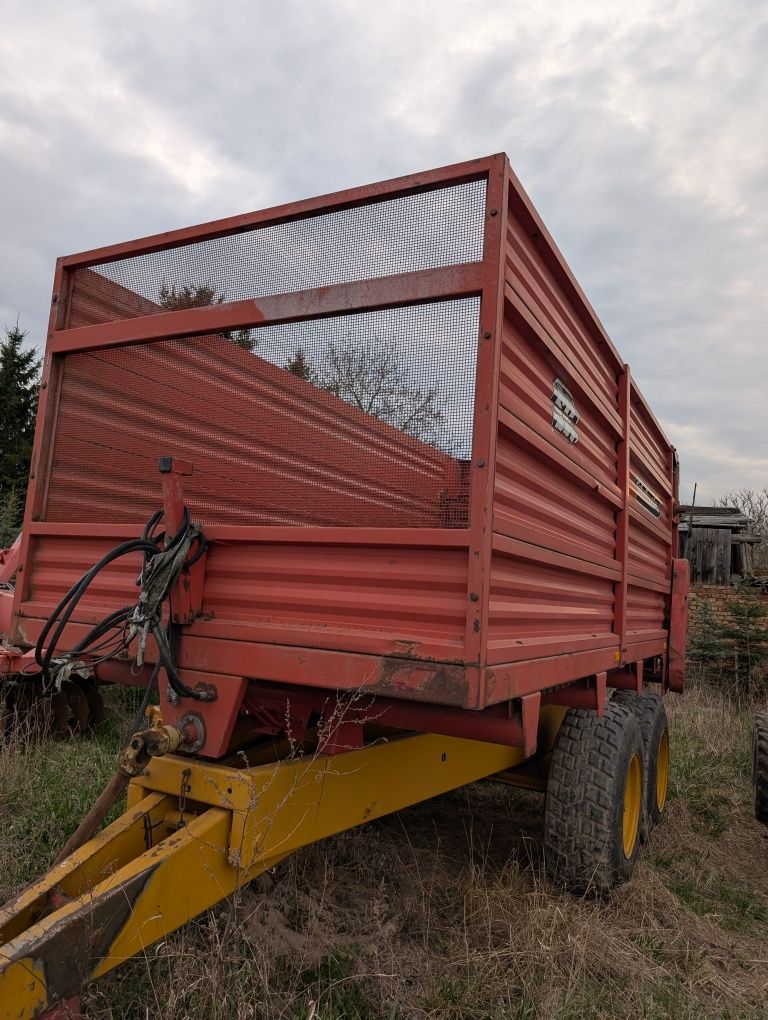 Przyczepa objętościowa Schuitemaker siwa 90
