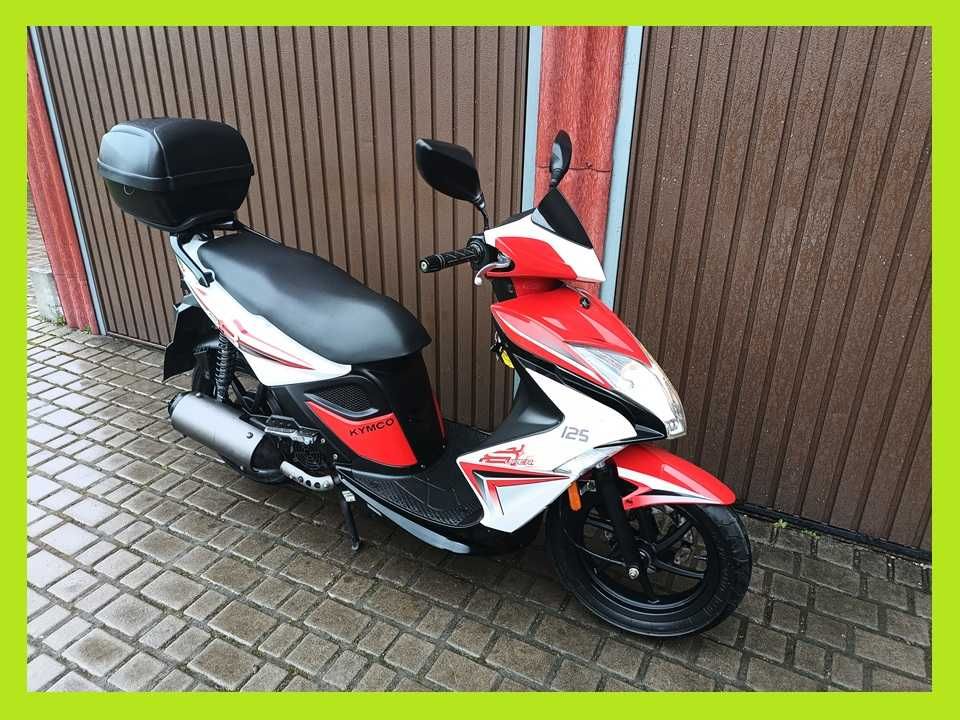 Ładny Kymco Super 8 125 z Niemiec na kat B MOTOCYKLE ŻURAWICE