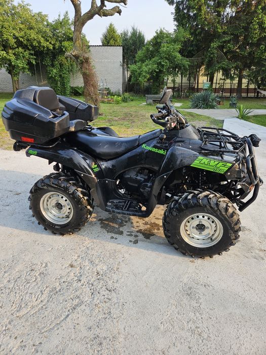 Kawasaki kvf 750 quad 4x4, wtrysk,  zarejestrowany, 2008 rok