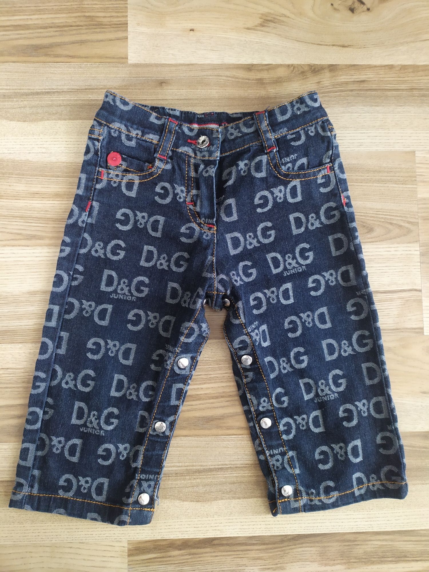 Dolce Gabbana junior spodnie jeansy D&G