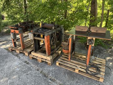 Maszyny stolarskie do drewna grubosciowka heblarka frezarka
