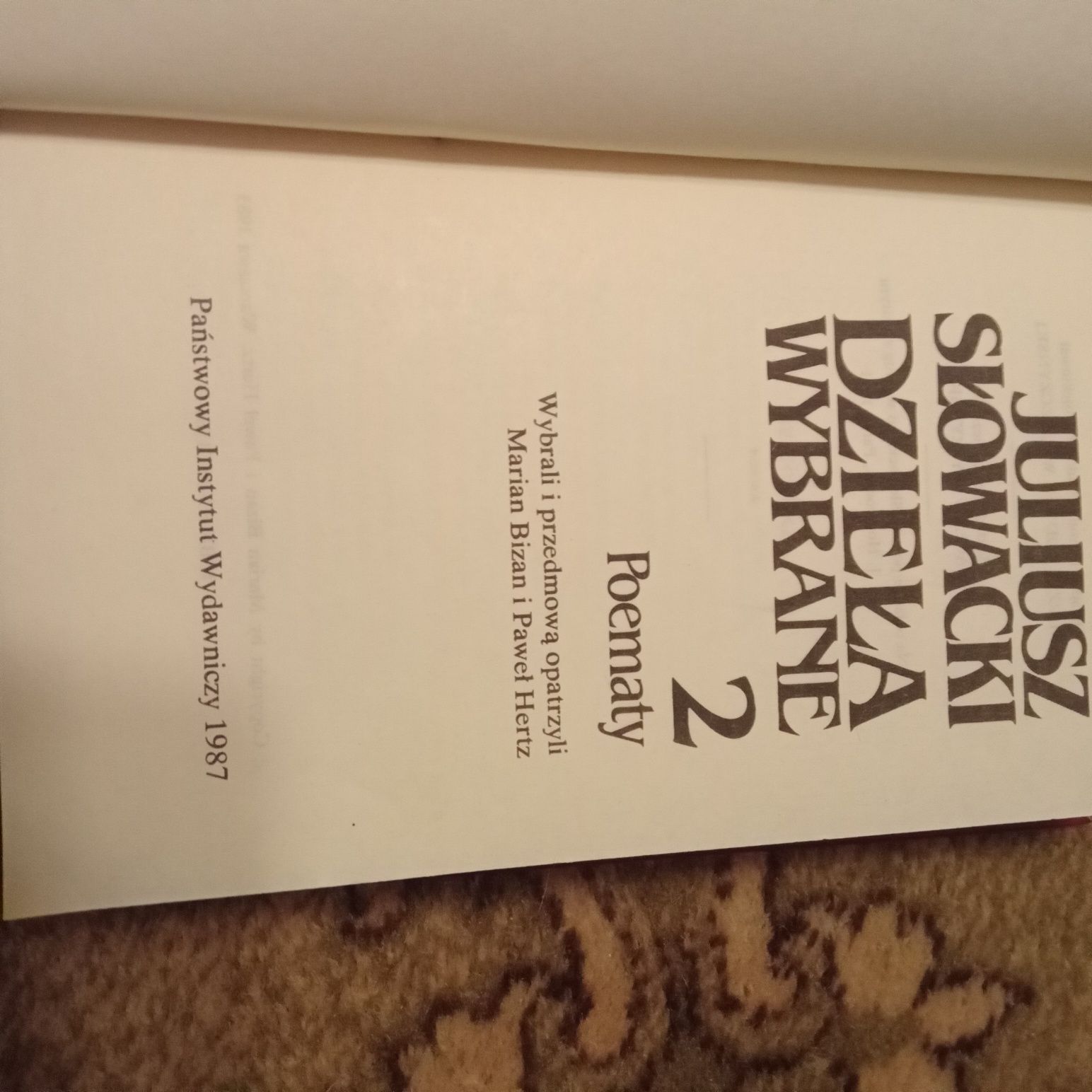 Dzieła wybrane Juliusz Słowacki