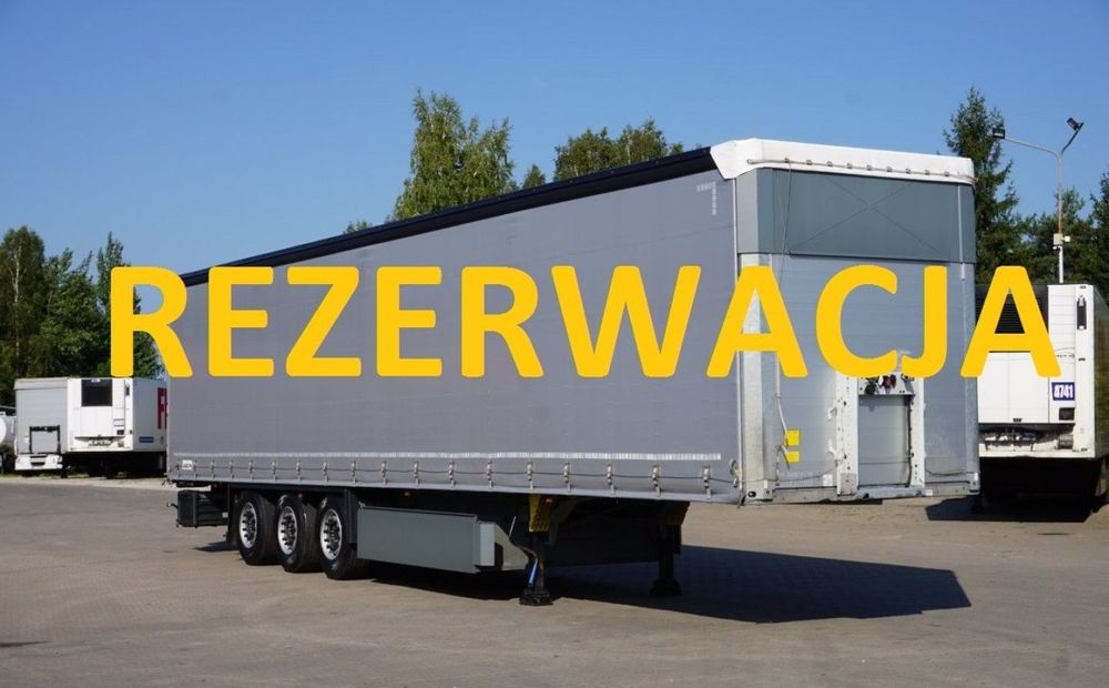 Schmitz Cargobull SCS, podnoszona oś, podnoszony dach, multilock, CODE XL  Podn. dach do załadunku, podn. oś, CODE XL, multilock, kosz paletowy