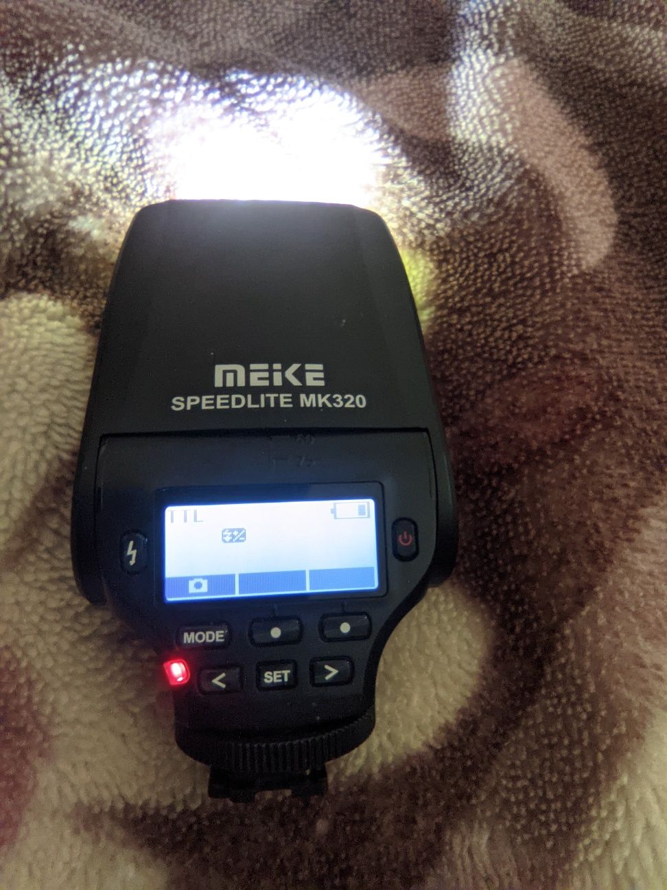 Вспышка Meke speedlite mk-320 для фотоаппарата Sony