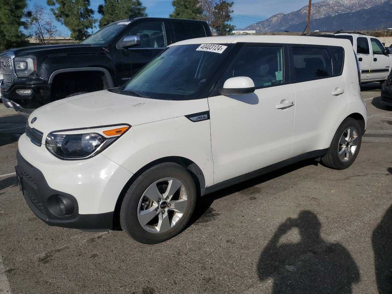 2019 Kia Soul WHITE