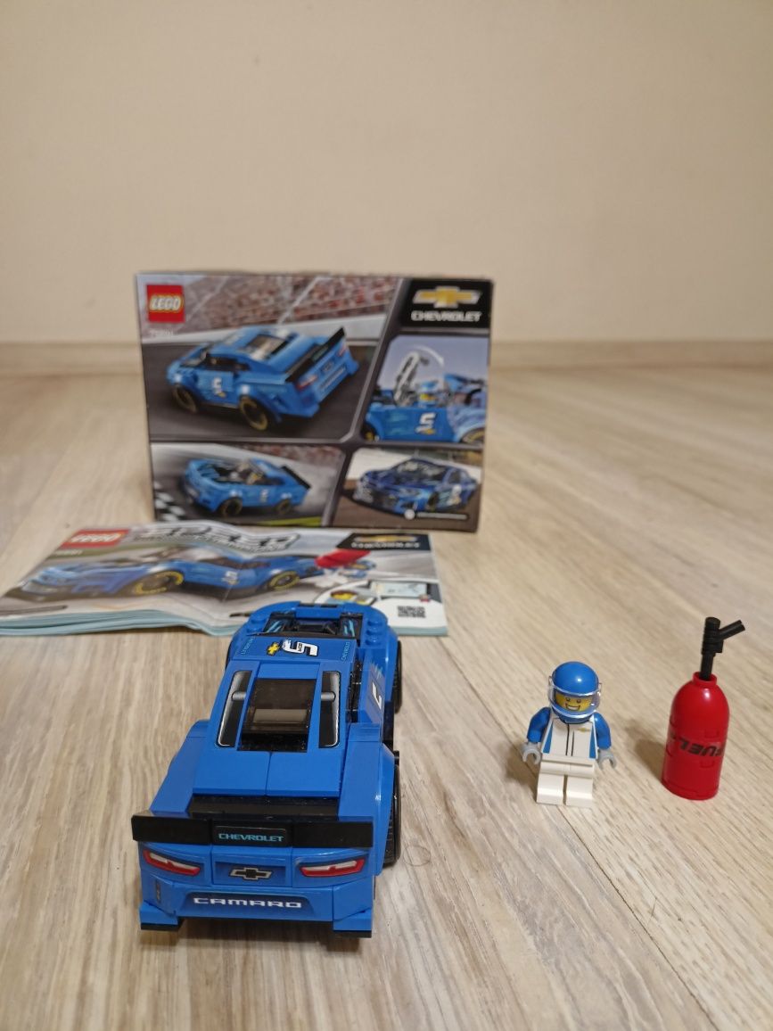 Lego speed champions chevrolet camaro jak nowy 75891