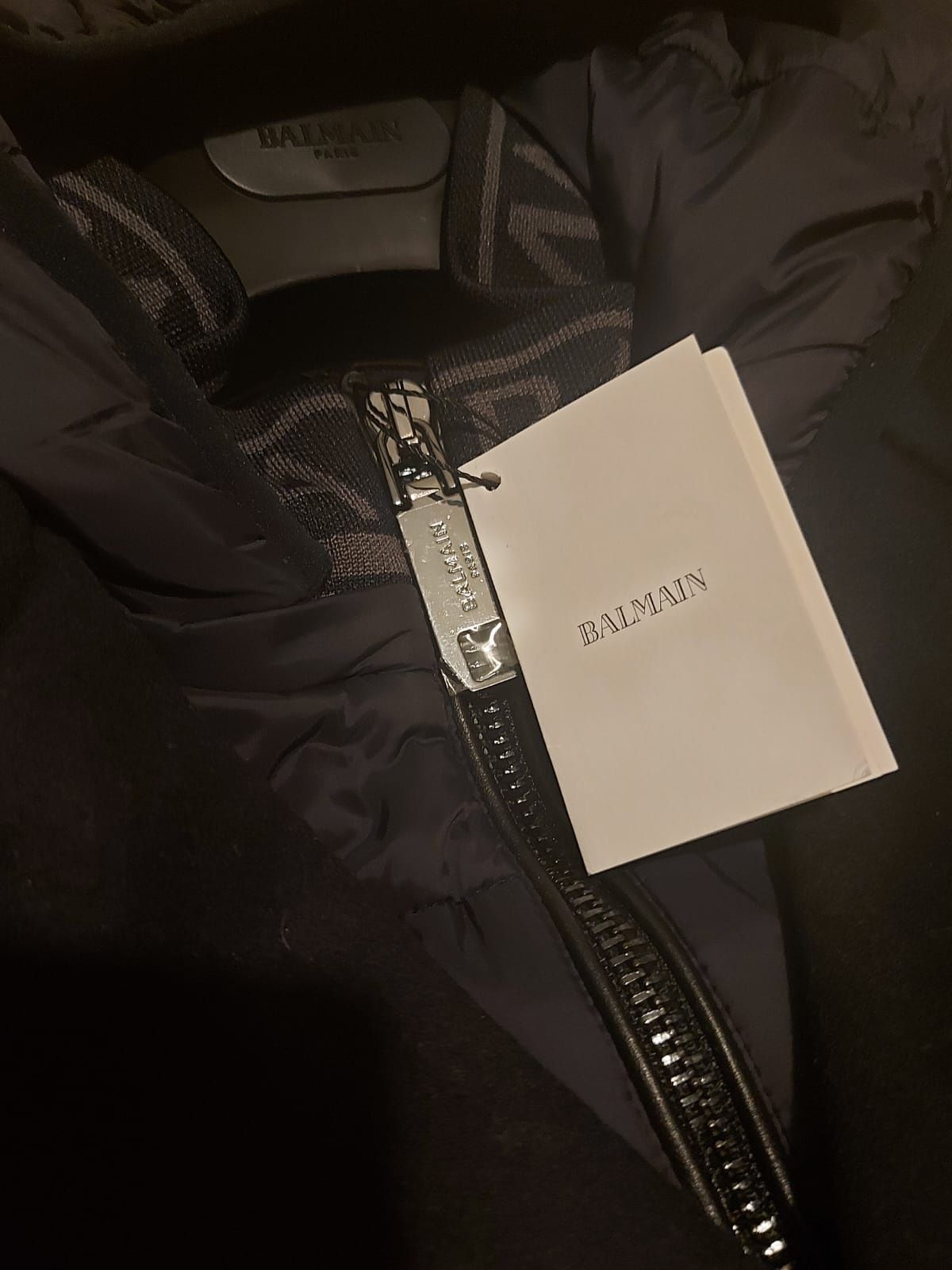 Balmain płaszcz męski nowy