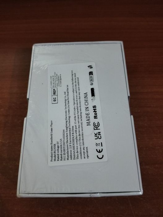 Consola Anbernic RG35XX-64GB Preto Transparente SELADA