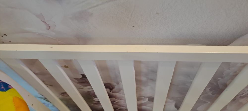 Łóżeczko tapczanik 60x120 z materacem karuzela